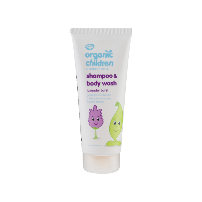 Шампунь і гель для душу для дітей “Лавандовий бриз” 200мл Organic Babies, Green People