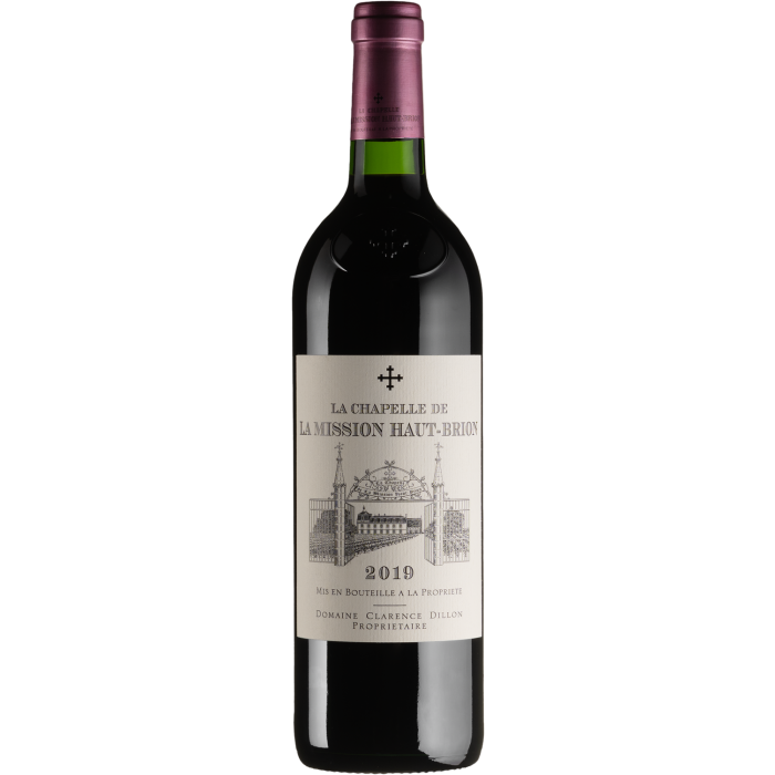 Вино Domaine Clarence Dillon Chapelle De La Mission Haut Brion / Шапель Де Ла Місьйон О Бріон 2019, червоне сухе, 0.75 л