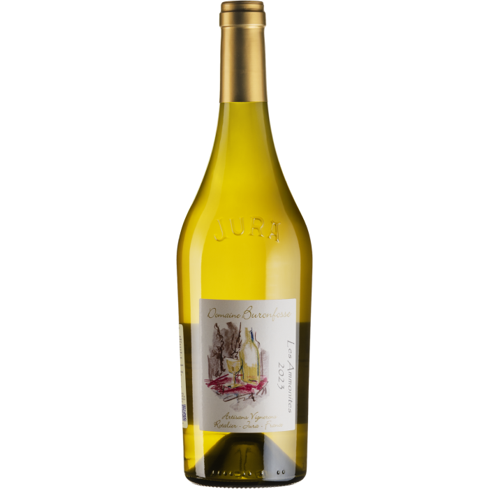 Вино Buronfosse Chardonnay Les Ammonites / Шардоне Лє Аммоніт 2023, біле сухе, 0.75 л