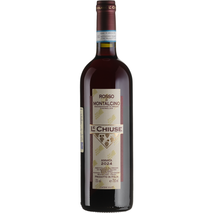 Вино Le Chiuse Rosso di Montalcino / Россо Ді Монтальчіно 2024, червоне сухе, 0.75 л