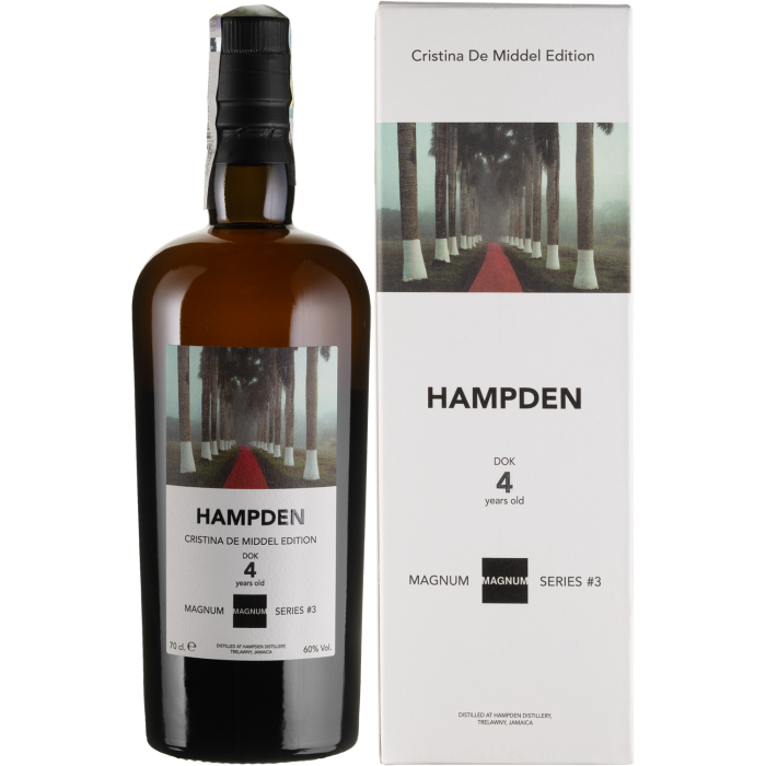 Ром Hampden 4yo 2021, 0.7 л
