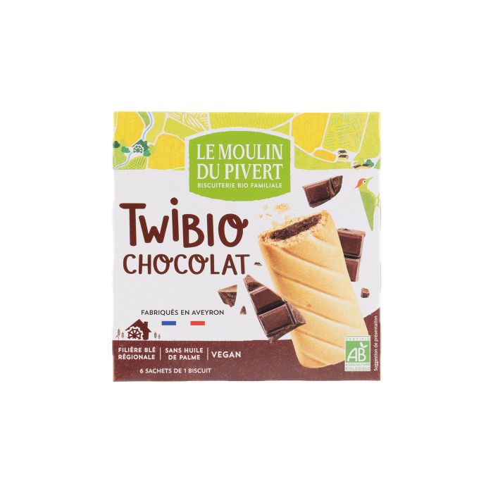 Печиво з шоколадом органічне 150г, Le Moulin du Pivert Печиво з шоколадом органічне 150г, Le Moulin du Pivert