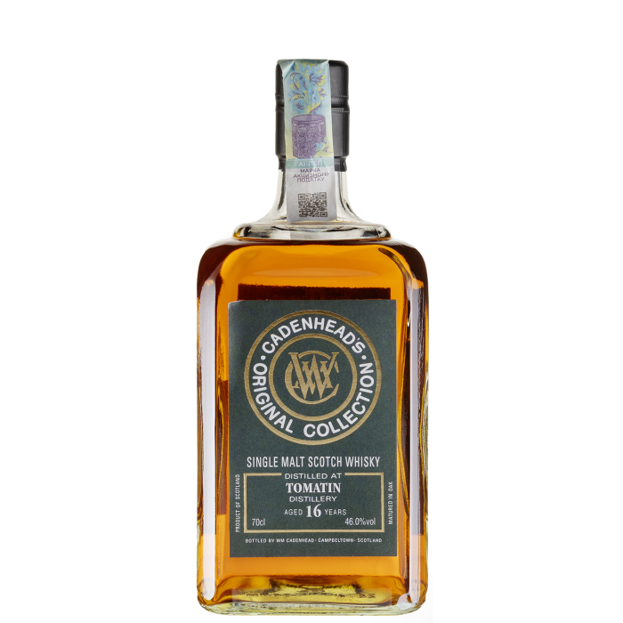 Віскі Cadenhead Tomatin 16yo, 0.7 л