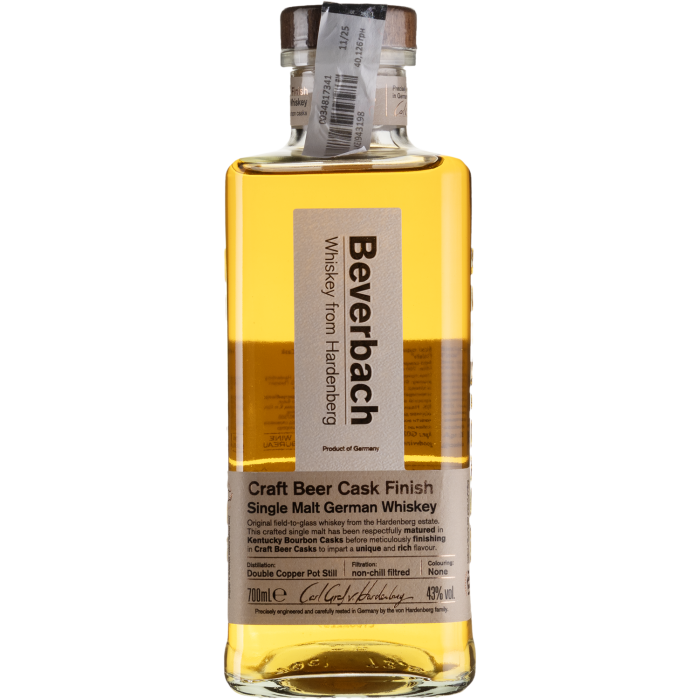 Віскі Beverbach Craftbeer Cask Finish, 0.7 л