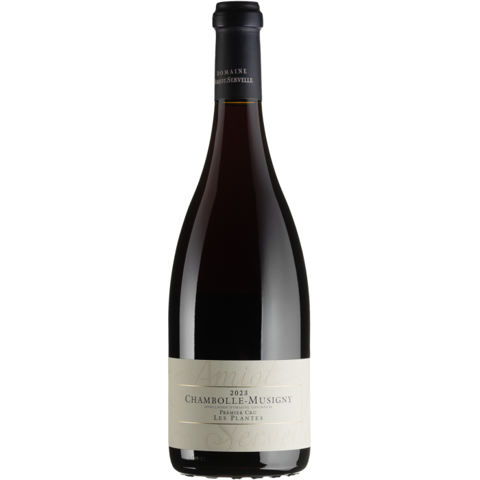 Вино Domaine Amiot-Servelle Chambolle-Musigny 1er Cru Les Plantes / Шамболь-Мюзіньї Прем'єр Крю Лє Плянте 2023, червоне сухе, 0.75 л
