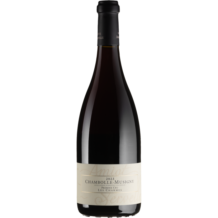 Вино Domaine Amiot-Servelle Chambolle-Musigny 1er Cru Les Charmes / Шамболь-Мюзіньї Прем'єр Крю Лє Шарм 2023, червоне сухе, 0.75 л