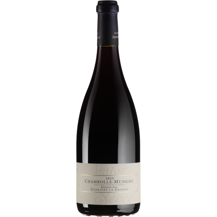 Вино Domaine Amiot-Servelle Chambolle-Musigny 1er Cru Derriere la Grange / Шамболь-Мюзіньї Прем'єр Крю Дерьєр Ля Гранж 2023, червоне сухе, 0.75 л