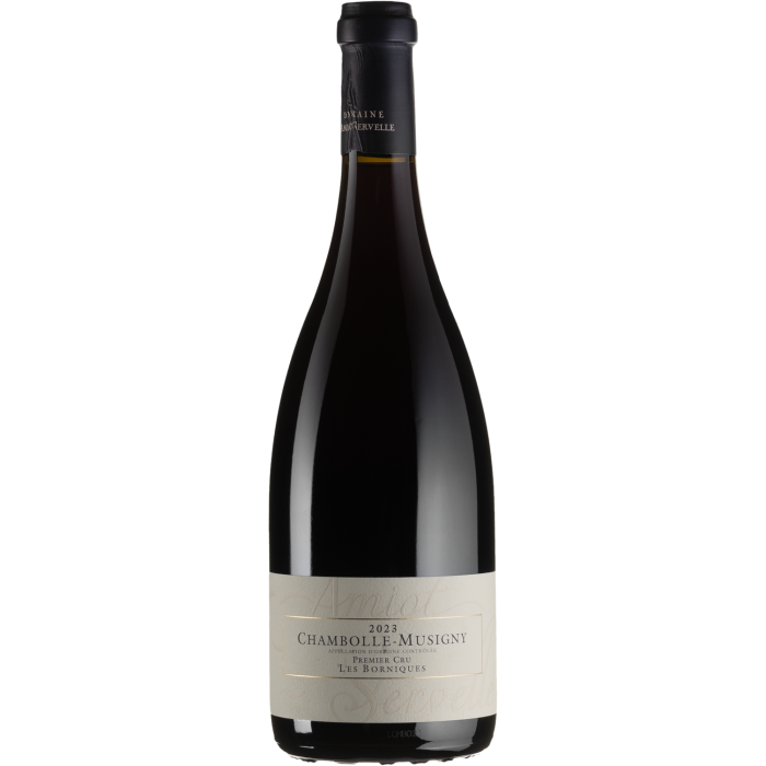 Вино Domaine Amiot-Servelle Chambolle-Musigny 1er Cru Les Borniques / Шамболь-Мюзіньї Прем'єр Крю Лє Борнік 2023, червоне сухе, 0.75 л