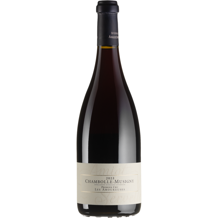 Вино Domaine Amiot-Servelle Chambolle-Musigny 1er Cru Les Amoureuses / Шамболь-Мюзіньї Прем'єр Крю Лє Амурьоз 2023, червоне сухе, 0.75 л