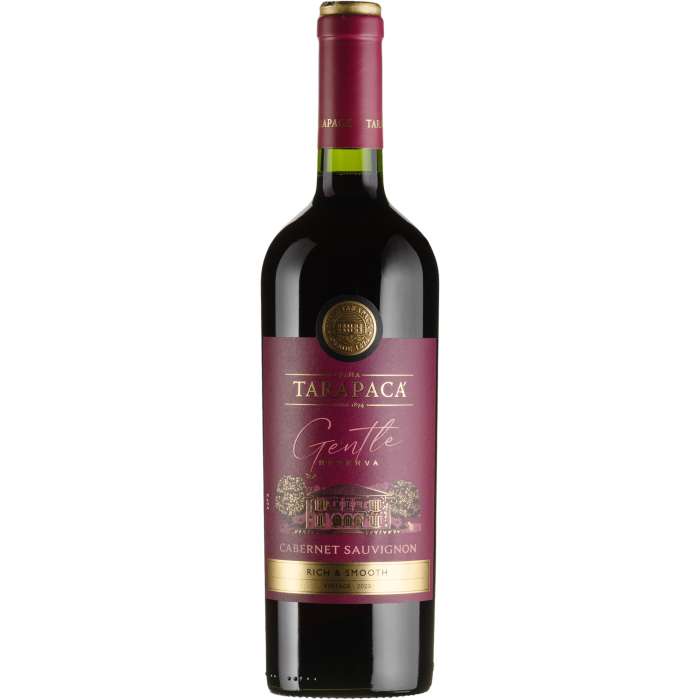 Вино Tarapaca Cabernet Sauvignon Reserva Gentle / Каберне Совіньйон Резерва Джентл, червоне напівсолодке, 0.75 л