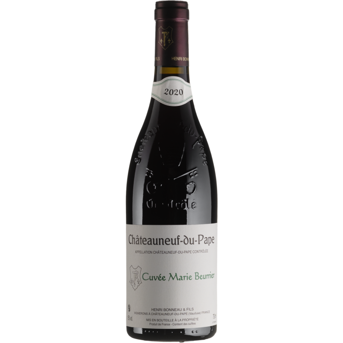 Вино Henri BonneauztrHK Chateauneuf-du-Pape Marie Beurrier / Шатоньоф-дю-Пап Марі Бьор’є 2020, червоне сухе, 0.75 л
