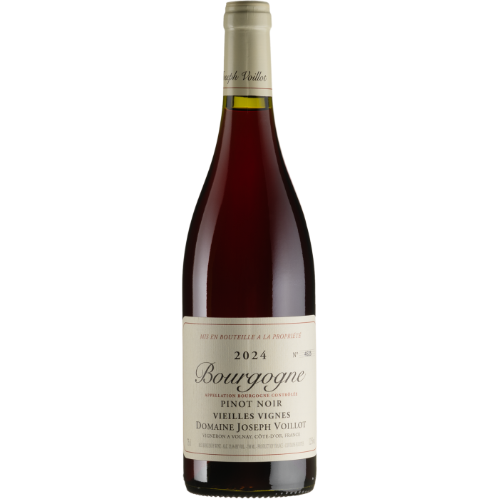 Вино Joseph Voillot Bourgogne Pinot Noir Vieilles Vignes / Бургонь Піно Нуар В'єй Вінь 2024, червоне сухе, 0.75 л