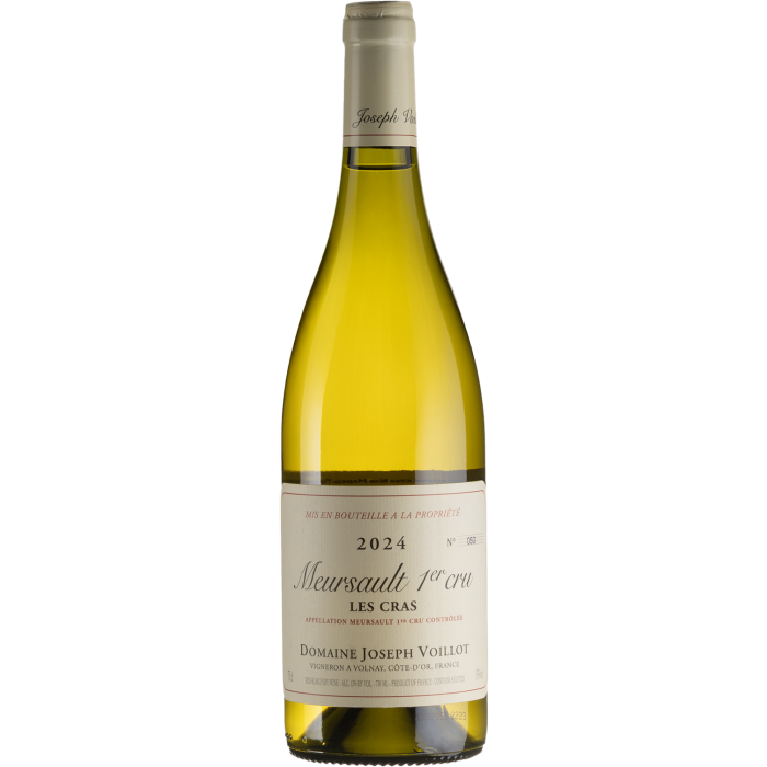 Вино Joseph Voillot Meursault 1er cru Les Cras / Мерсо Прем'єр Крю Лє Кра 2024, біле сухе, 0.75 л
