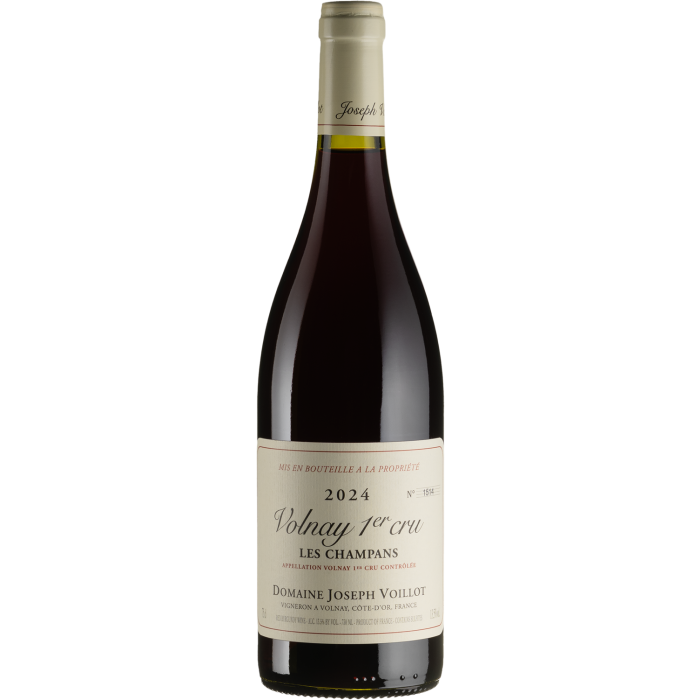 Вино Joseph Voillot Volnay 1er cru Les Champans / Вольне Прем'єр Крю Ле Шампан 2024, червоне сухе, 0.75 л