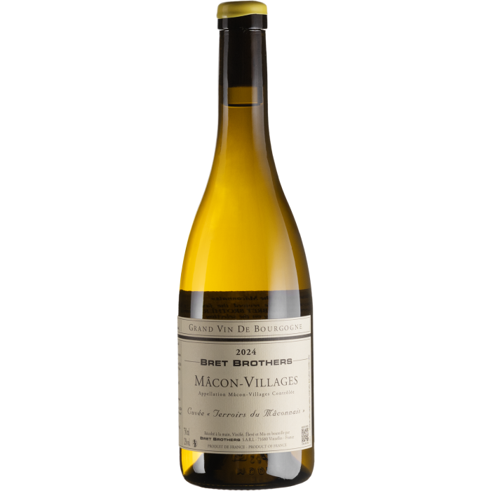 Вино Bret Brothers Macon-Villages Terroirs du Maconnais / Макон Вілаж Терруар дю Маконе 2024, біле сухе, 0.75 л