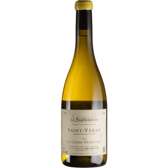Вино La Soufrandiere Saint-Veran Cuvee La combe Desroches / Сен-Веран Кюве Ля Комб Дерош 2024, біле сухе, 0.75 л