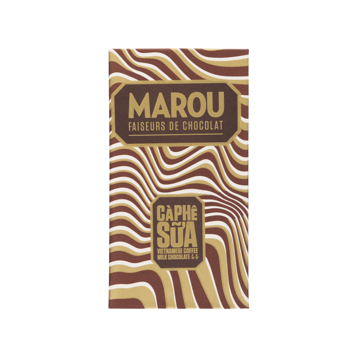 Шоколад молочний 44% з кавою 80г, Marou