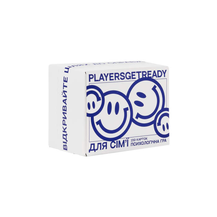 Психологічна гра для сім’ї PGR (150 карток), Players Get Ready
