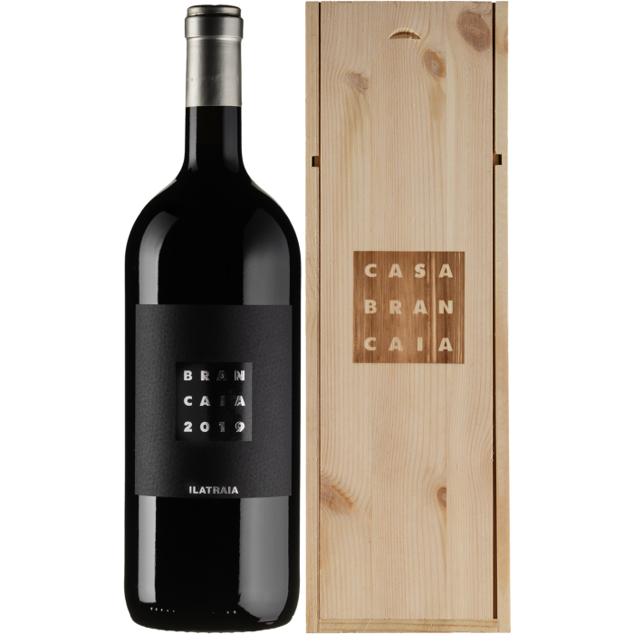 Вино Brancaia Ilatraia, wooden box / Ілатрая, дерев'яна коробка 2019, червоне сухе, 1.5 л Вино Brancaia Ilatraia, wooden box / Ілатрая, дерев'яна коробка 2019, червоне сухе, 1.5 л