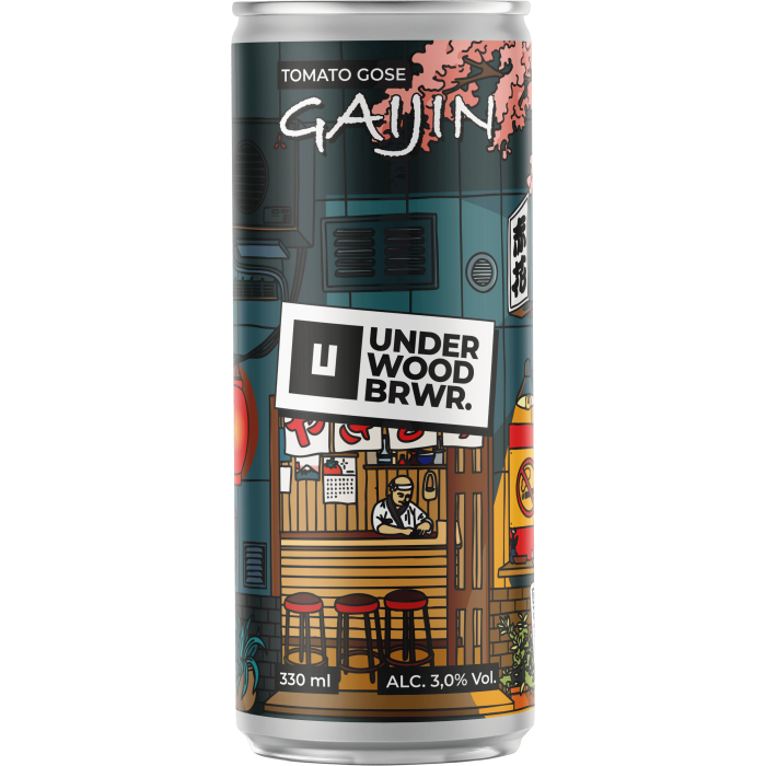 Пиво Underwood Brewery Gaijin, 0.33 л Пиво Underwood Brewery Gaijin, 0.33 л