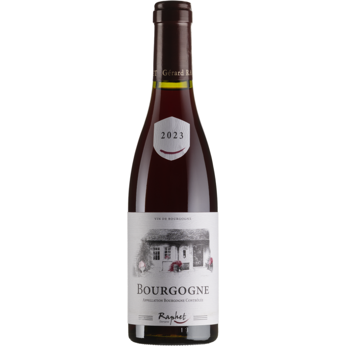 Вино Gerard Raphet Bourgogne / Бургунь 2023, червоне сухе, 0.375 л Вино Gerard Raphet Bourgogne / Бургунь 2023, червоне сухе, 0.375 л