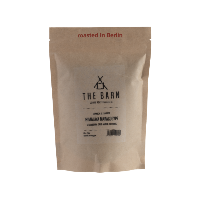 Кава зернова Апанека Сальвадор фільтр 250г, The Barn