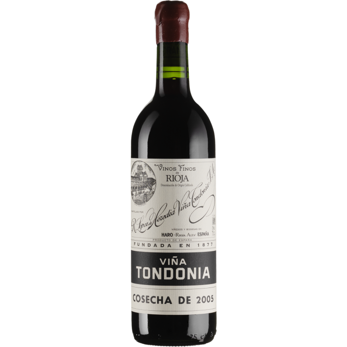 Вино Vina Tondonia Tinto Gran Reserva / Тінто Гран Резерва 2005, червоне сухе, 0.75 л