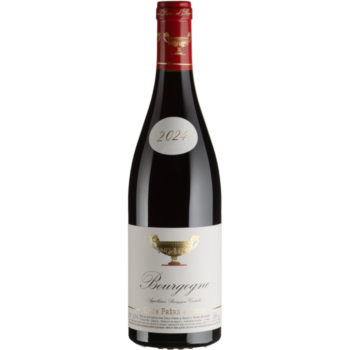 Вино Gros Frere et Soeur Bourgogne Rouge / Бургонь Руж 2024, червоне сухе, 0.75 л
