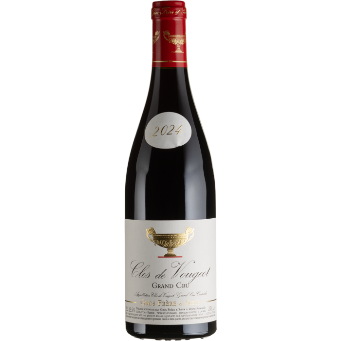 Вино Gros Frere et Soeur Clos-Vougeot / Кло-Вужо 2024, червоне сухе, 0.75 л