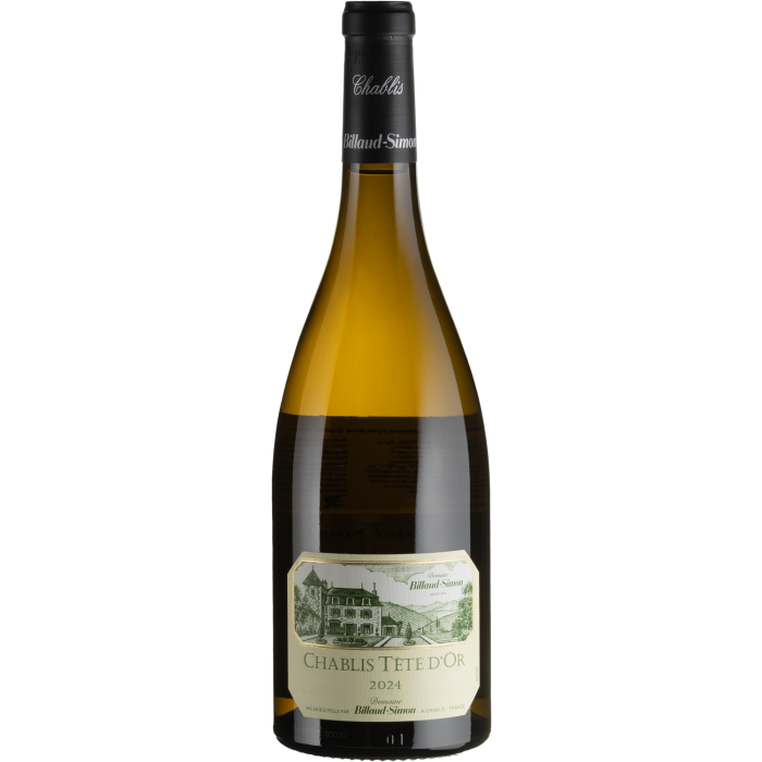 Вино Billaud-Simon Chablis Tete d'Or / Шаблі Тет д'Ор 2024, біле сухе, 0.75 л