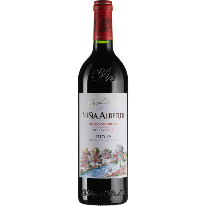 Вино La Rioja Alta Vina Alberdi Reserva / Вінья Алберді Резерва 2021, червоне сухе, 0.75 л