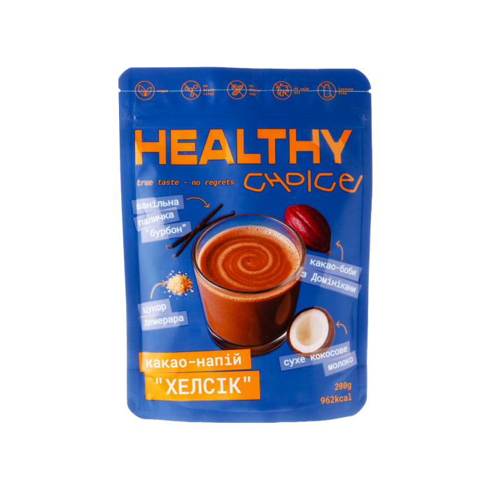 Какао-напій 200г, Healthy Choice