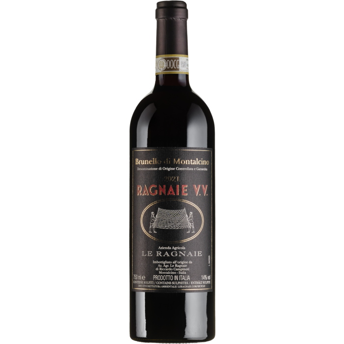 Вино Le Ragnaie Brunello di Montalcino V.V. / Брунелло ді Монтальчино V.V. 2021, червоне сухе, 0.75 л
