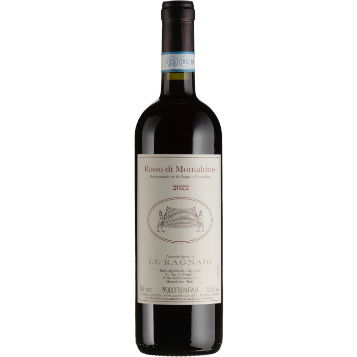 Вино Le Ragnaie Rosso di Montalcino / Россо ді Монтальчино 2022, червоне сухе, 0.75 л