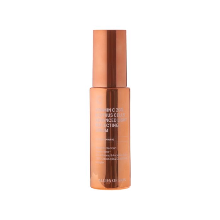 Сироватка з вітаміном С та клітинами цитрусу Vitamin C 20% & Citrus Cells Advanced Firm & Glow Serum, 30мл, Allies Сироватка з вітаміном С та клітинами цитрусу Vitamin C 20% & Citrus Cells Advanced Firm & Glow Serum, 30мл, Allies