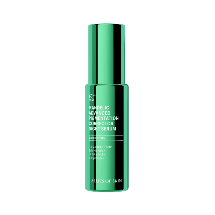 Сироватка нічна для обличчя Mandelic Advanced Pigmentation Corrector Night Serum 30мл, Allies of skin