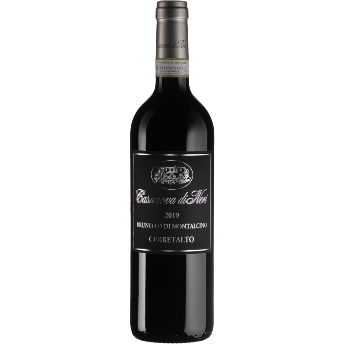 Вино Casanova di Neri Brunello di Montalcino Cerretalto / Брунелло ді Монтальчіно Черретальто 2019, червоне сухе, 0.75 л