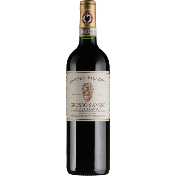Вино Il Palazzino Chianti Classico Grosso Sanese / Кьянті Классіко Гросо Санезе 2016, червоне сухе, 0.75 л