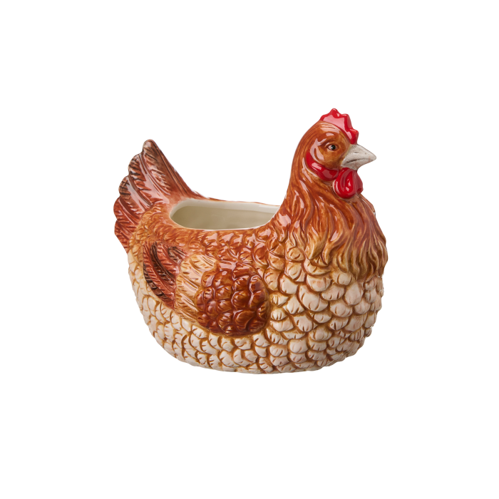Горщик керамічний Курка 18x14x16см Perla, Wikholm Form