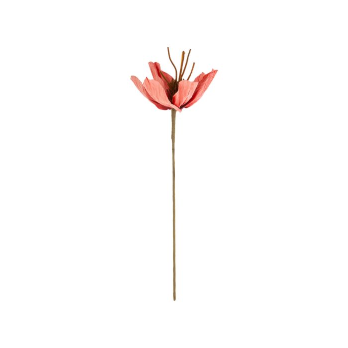 Декор Штучна квітка рожева 16x75см Tulip, Wikholm Form Декор Штучна квітка рожева 16x75см Tulip, Wikholm Form