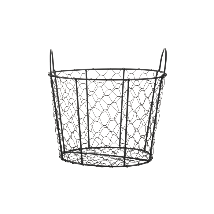 Корзина металева чорна 20x19+5см Glea, Wikholm Form