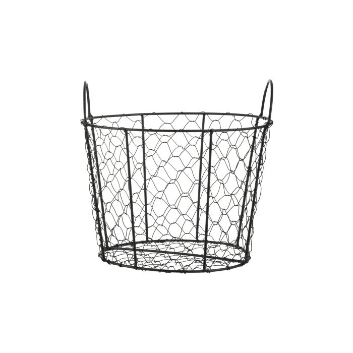 Корзина металева чорна 20x19+5см Glea, Wikholm Form Корзина металева чорна 20x19+5см Glea, Wikholm Form