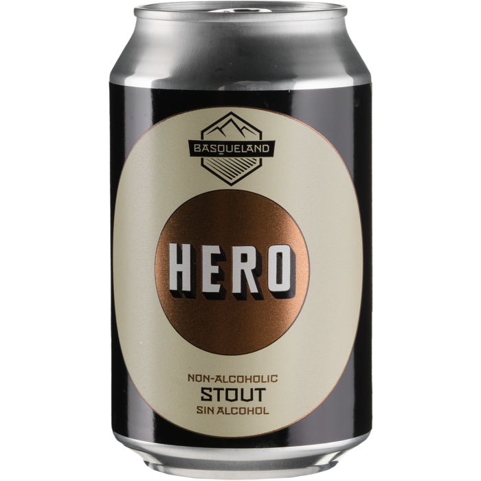 Пиво Basqueland Hero Stout, 0.33 л Пиво Basqueland Hero Stout, 0.33 л