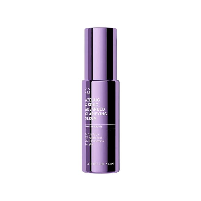 Сироватка освітлююча з азелаїновою кислотою Azelaic & Kojic Advanced Clarifying Serum, 30мл Allies Сироватка освітлююча з азелаїновою кислотою Azelaic & Kojic Advanced Clarifying Serum, 30мл Allies