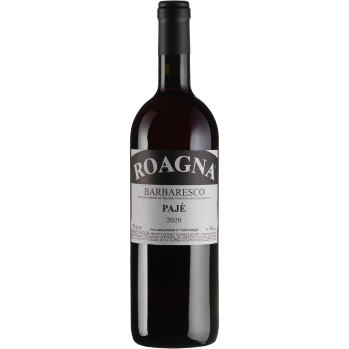Вино Roagna Barbaresco Paje / Барбареско Пає 2020, 0.75 л Вино Roagna Barbaresco Paje / Барбареско Пає 2020, 0.75 л