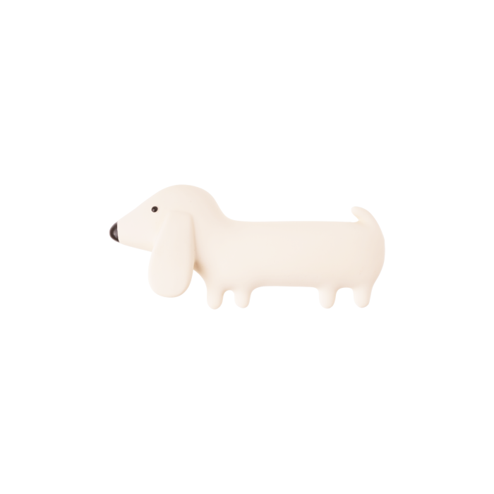 Іграшка з натурального каучуку Пес Крем Gommu Mini, Wearegommu