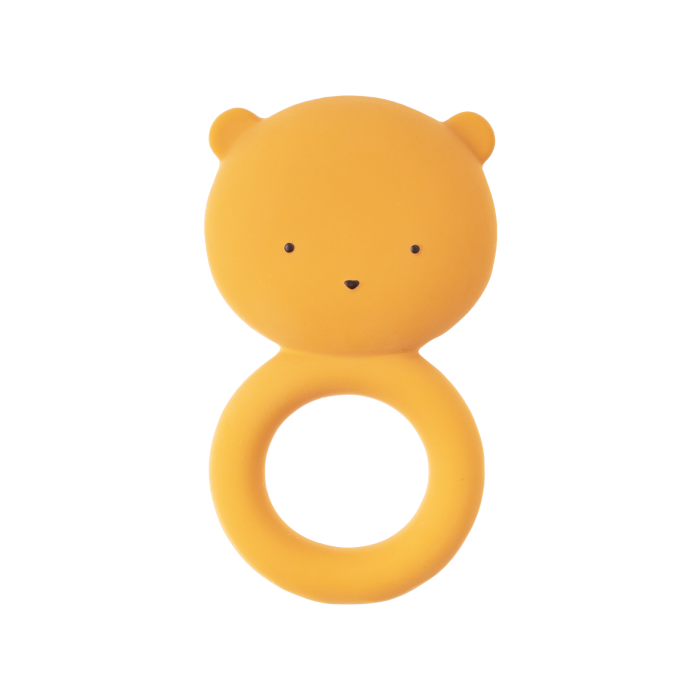 Прорізувач з натурального каучуку Ведмедик Сієна Gommu Ring, Wearegommu Прорізувач з натурального каучуку Ведмедик Сієна Gommu Ring, Wearegommu