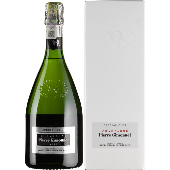 Шампанське Pierre Gimonnet & Fils Special Club Extra Brut / Екстра-Брют Спешиал Клаб 2005, біле, 0.75 л