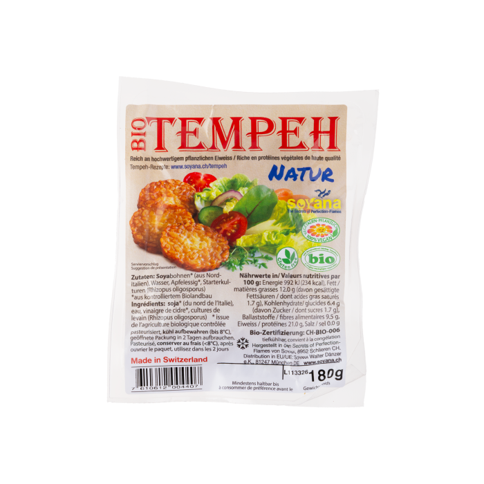 Темпе органічний 180г, Soyana