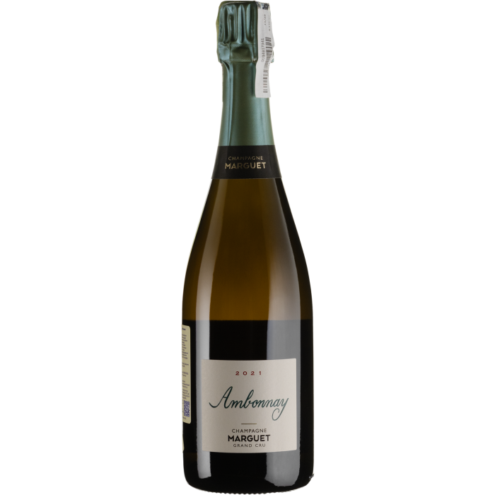 Шампанське Champagne Marguet Ambonnay Grand Cru / Амбонне Гран Крю 2021, 0.75 л